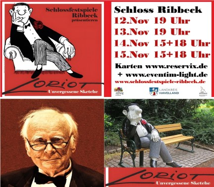 PREMIERE Loriot – unvergessene Sketche Schloss Ribbeck